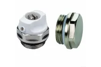 Комплект PC (никелированная пробка глухая -1шт, кран Маевского -1шт), KZTO