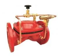 Клапан редукционный пилотный АСТА-Р01/02Т фланцевый