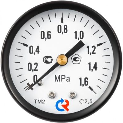 Манометр с электроконтактной приставкой, тип ТМ серия 10, подключение снизу, Росма В Сургуте