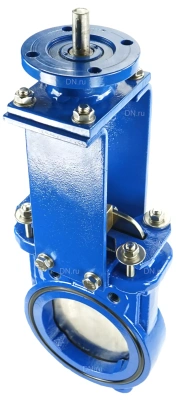 Задвижка шиберная дн.ру GGG40-SS304-NBR-2W-ISO Ру10 с голым штоком и невыдвижным шпинделем В Сургуте