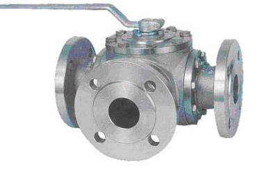 Кран шаровой трехходовой Pekos P86, фланцевый В Сургуте