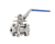 Шаровой кран ADL BV17 ISO резьбовой из нержавеющей стали В Сургуте