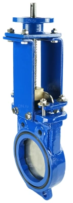 Задвижка шиберная дн.ру GGG40-SS304-NBR-2W-ISO Ру10 с голым штоком и невыдвижным шпинделем В Сургуте